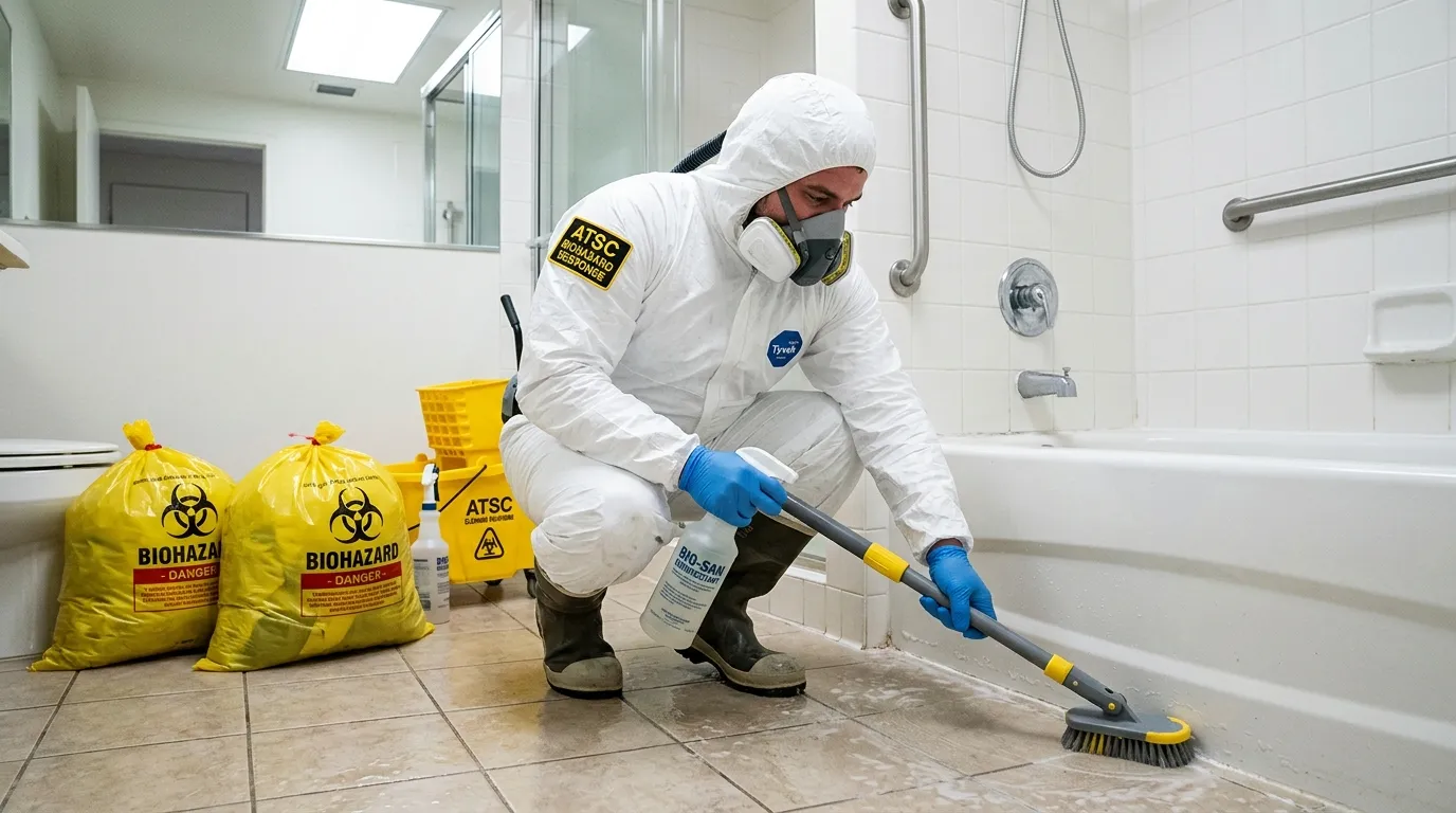 Decontamination equipment deployed for Blood Cleanup in East Brainerd